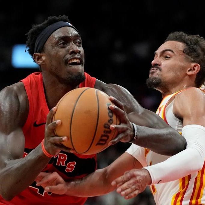 Pascal Siakam's three-point touch returns in Raptors' 135-128 win over Hawks